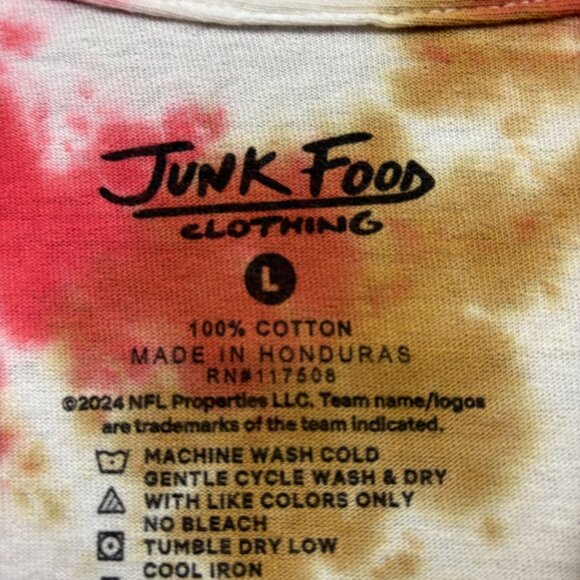 NFL NFC West San Francisco 49ers Tie-Dye Tee L - Picture 4 of 4